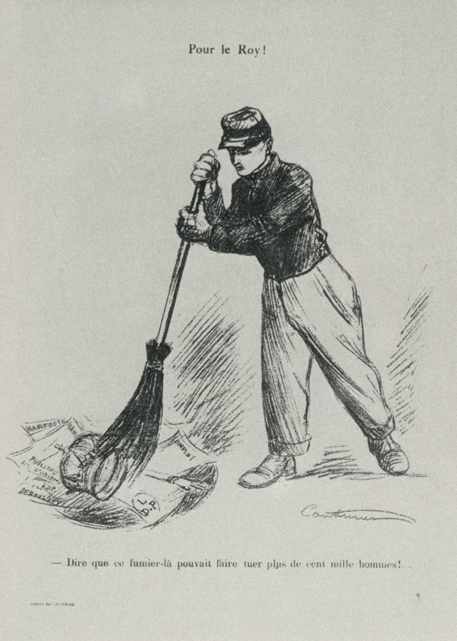 A királyért!, 1899 alkotó: Leon Antoine Lucien Couturier