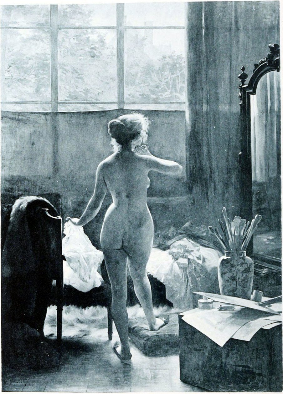 Evan alkotó: Leon Auguste Cesar Hodebert