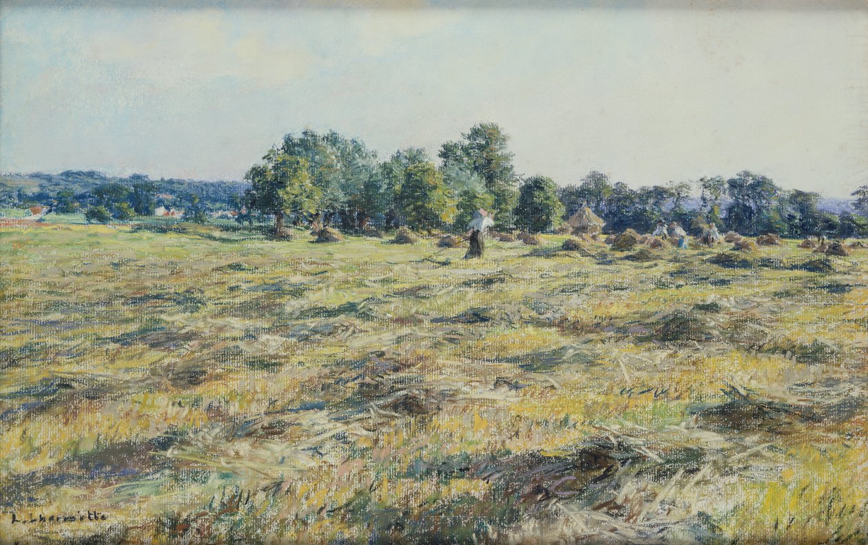 Szénakészítés, 1887 körül alkotó: Leon Augustin Lhermitte