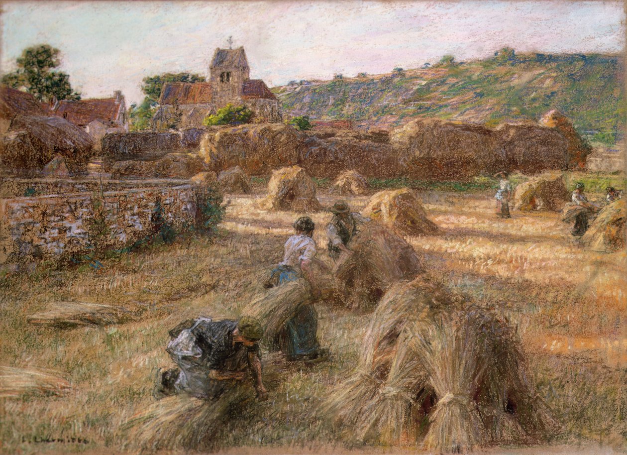 A kévekötők, 1897 alkotó: Leon Augustin Lhermitte