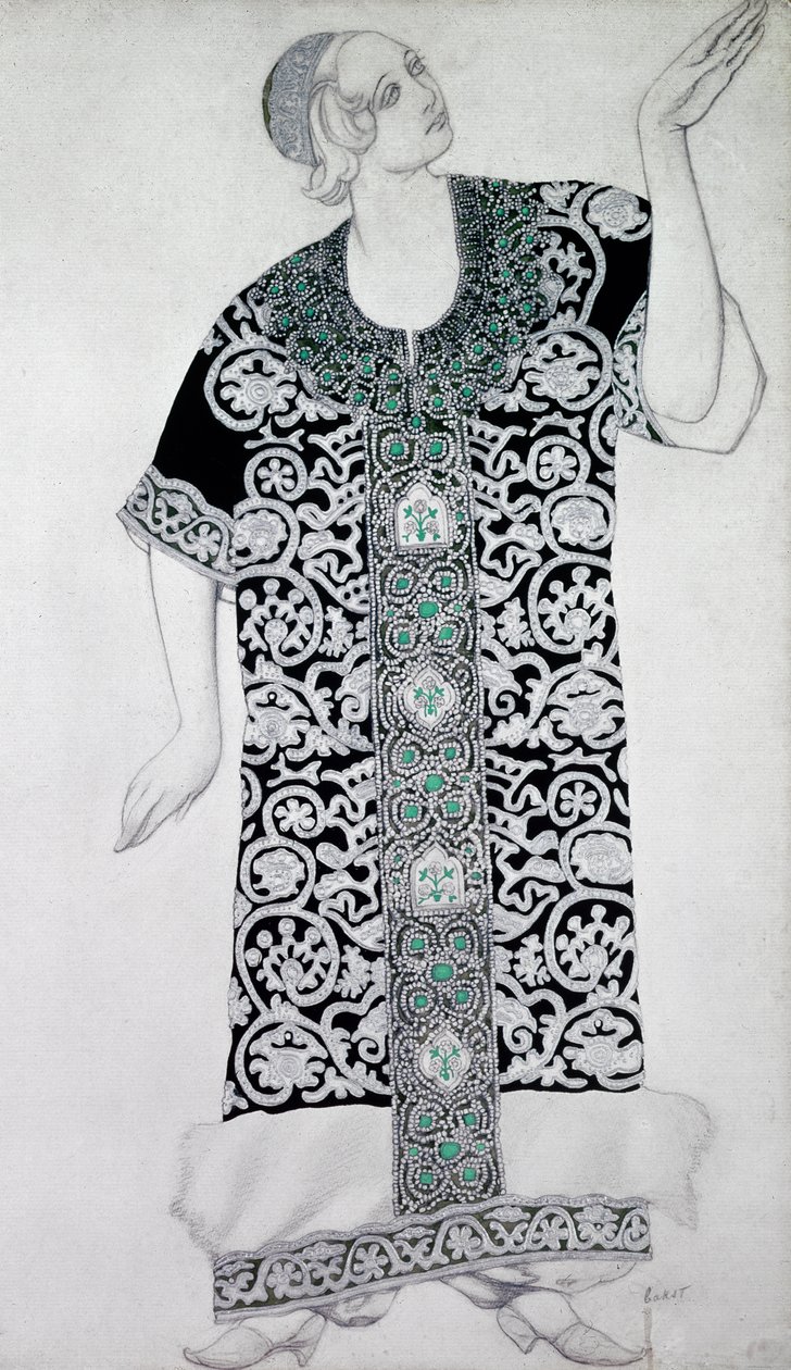 Jelmeztervezés, 1911 alkotó: Leon Bakst
