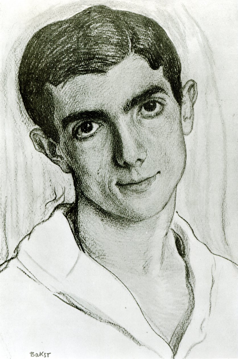 Leonid Massine (1895-1979) alkotó: Leon Bakst
