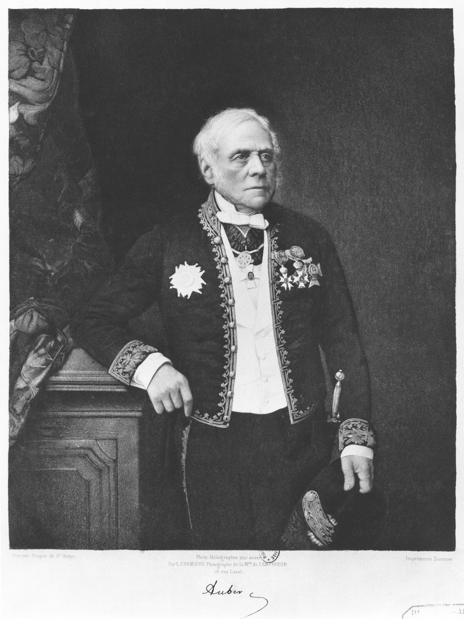Spirit Auber (1782-1871) (héliomélyás) alkotó: Leon Cremiere