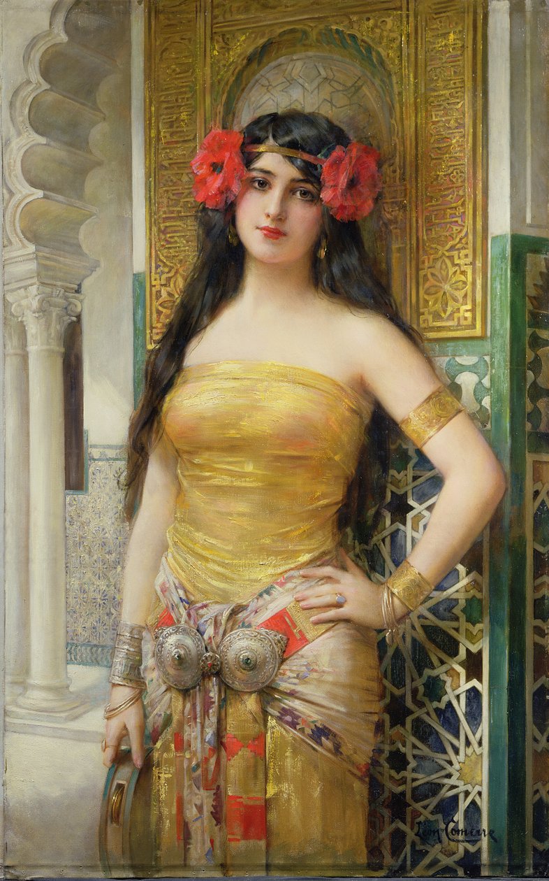 A keleti nő alkotó: Leon Francois Comerre