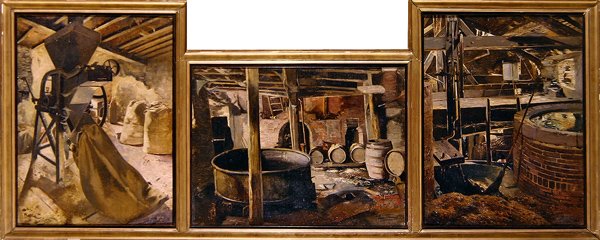 A régi sörfőzde, 1895 alkotó: Leon Henri Marie Frederic
