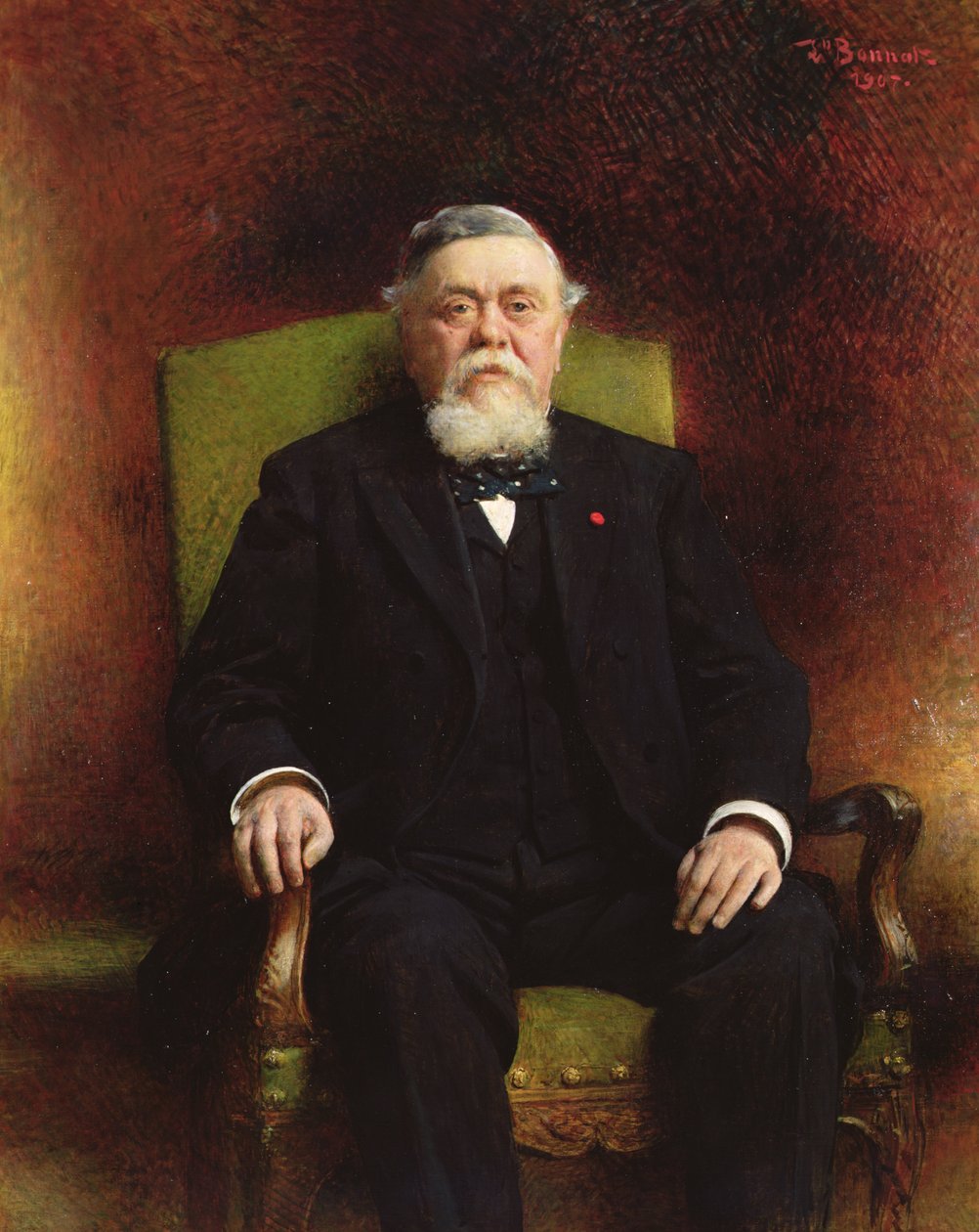 Amand Fallieres (1841-1931) portréja 1907 alkotó: Leon Joseph Florentin Bonnat