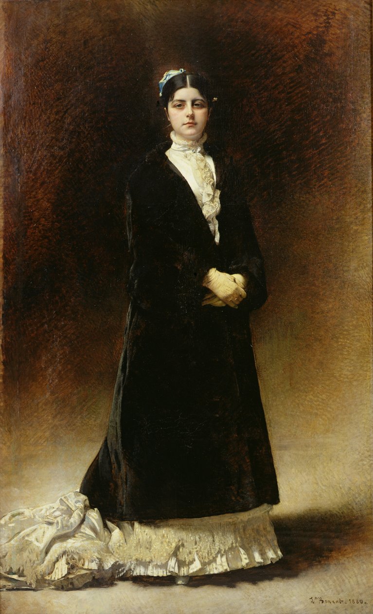 Emanuella Pignatelli, Potocka grófnő portréja, 1880 alkotó: Leon Joseph Florentin Bonnat