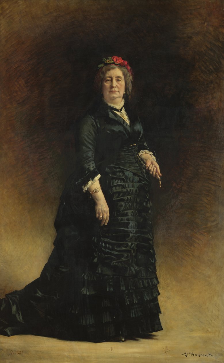 Egy hölgy portréja, 1882 alkotó: Leon Joseph Florentin Bonnat