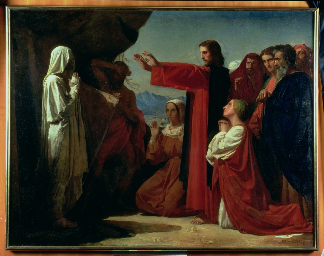 Lázár feltámasztása, 1857 alkotó: Leon Joseph Florentin Bonnat