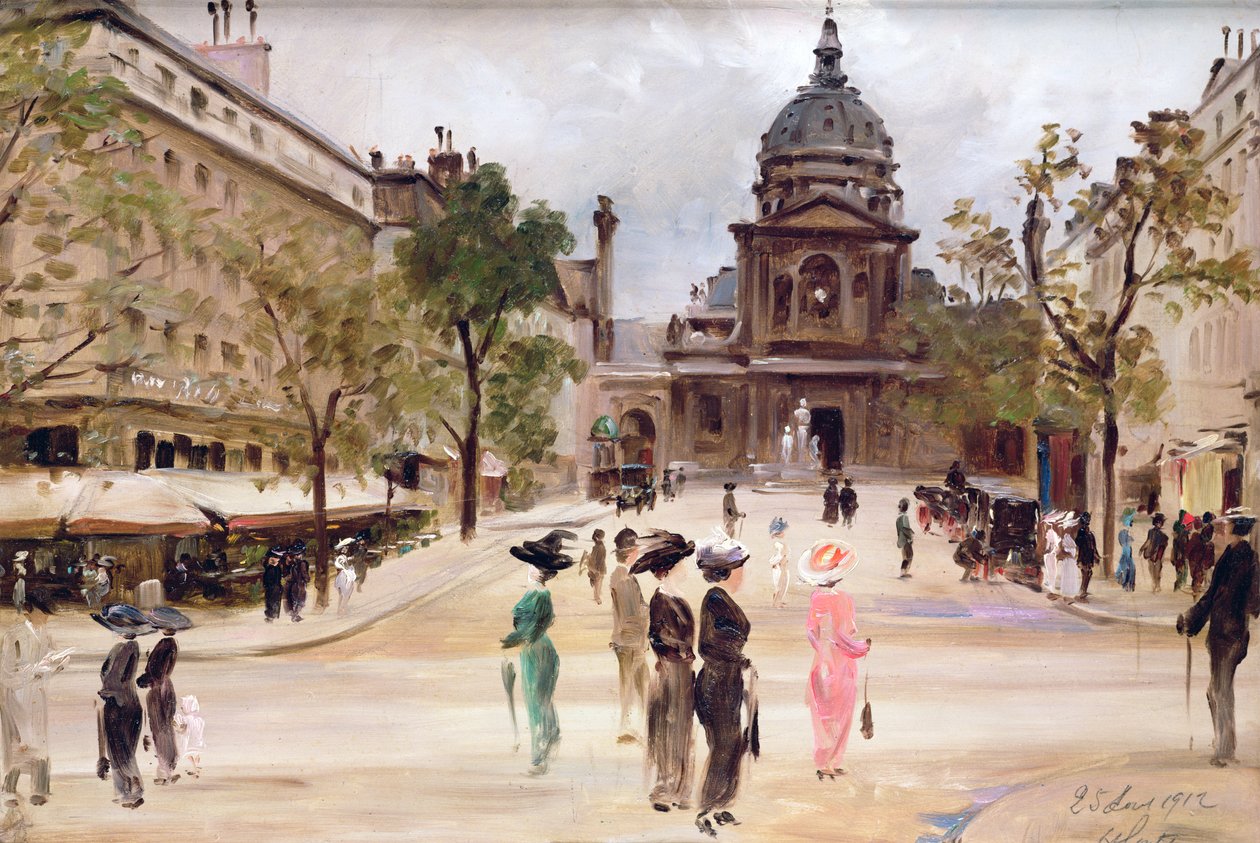 Sorbonne, Párizs, 1912 alkotó: Leon Marie Coutil