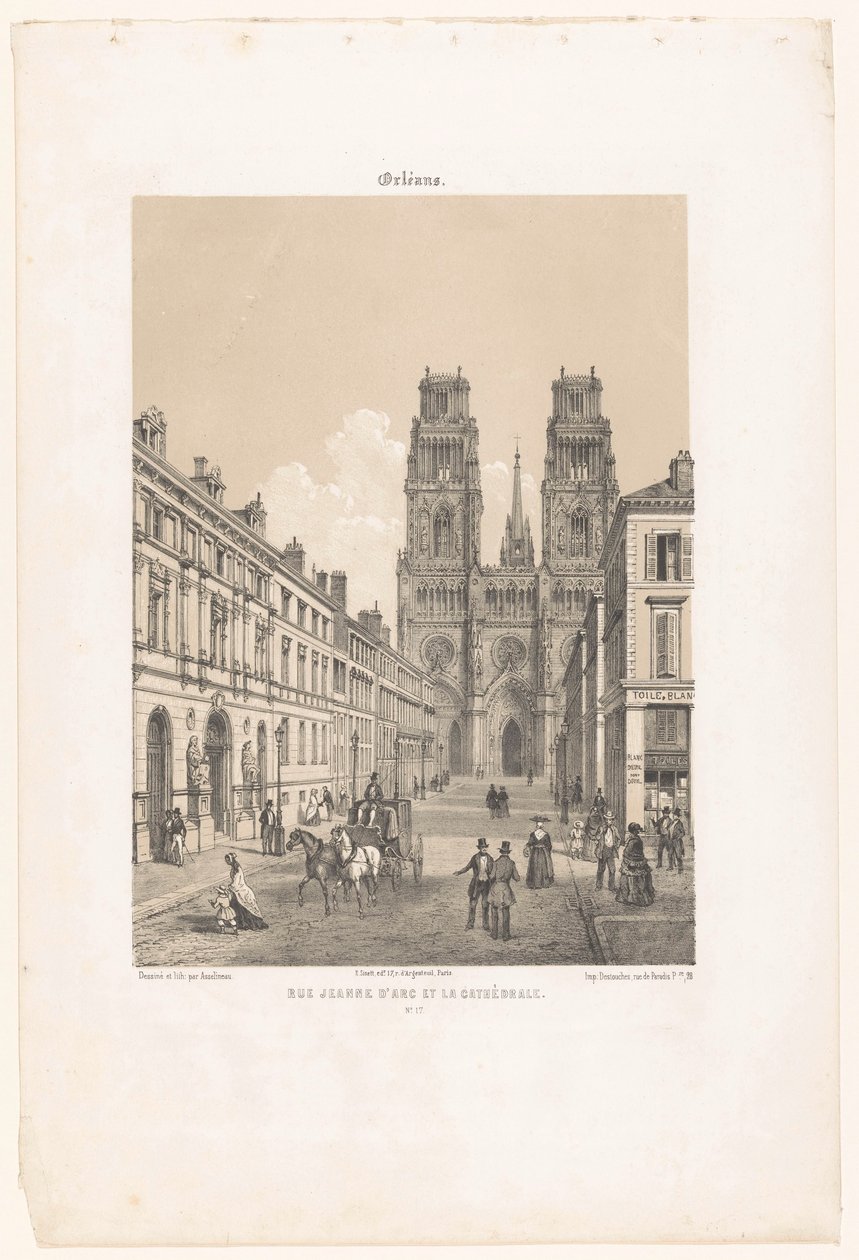 Kilátás a Rue Jeanne d