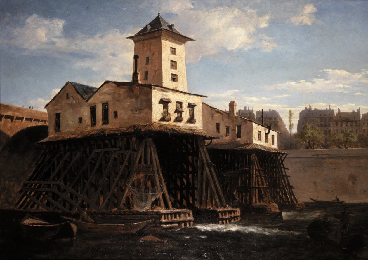 A Notre-Dame szivattyú alkotó: Leon Auguste Melle