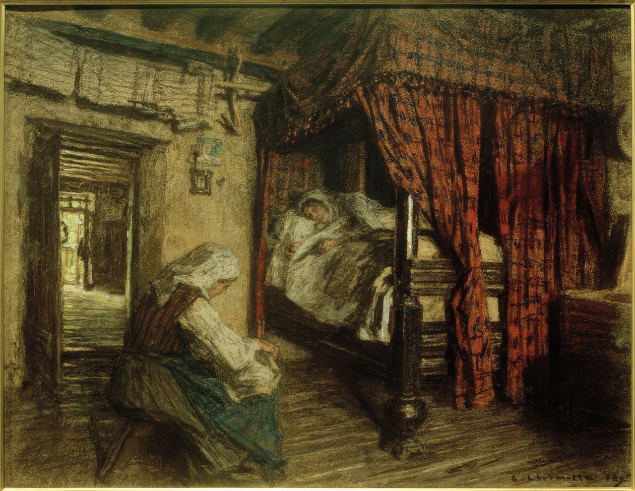 belső alkotó: Leon Augustin Lhermitte