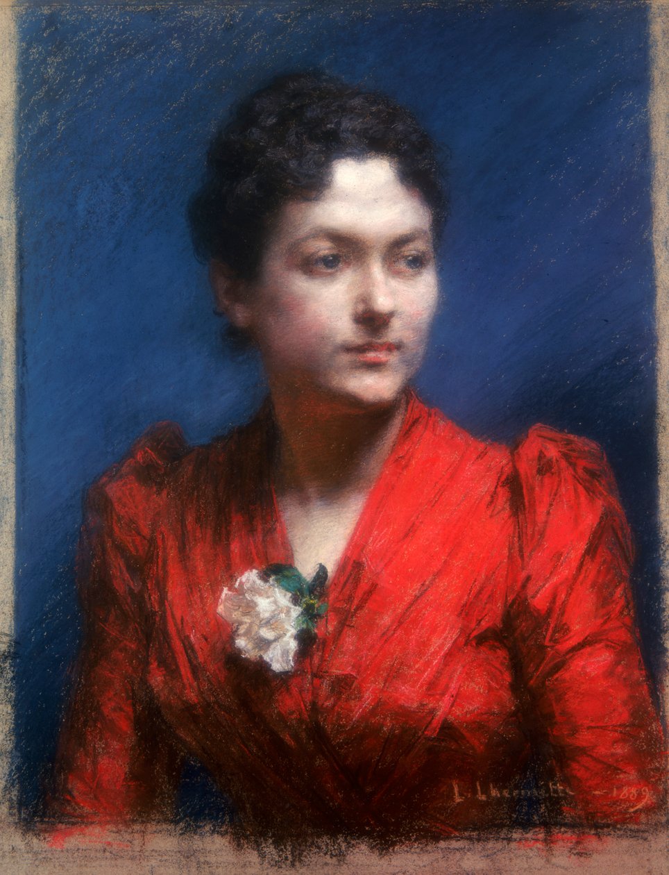 Madame Lambert, 1889 alkotó: Leon Augustin Lhermitte