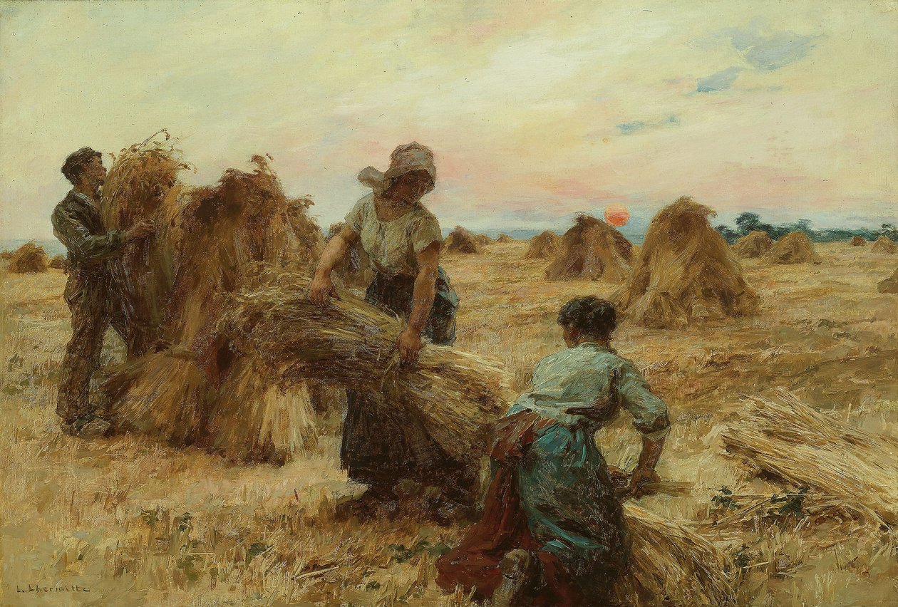 A Harvesterek alkotó: Leon-Augustin Lhermitte