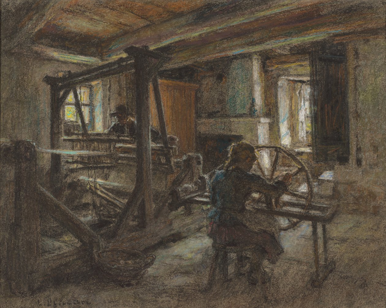 A Takács házikója alkotó: Leon Augustin Lhermitte
