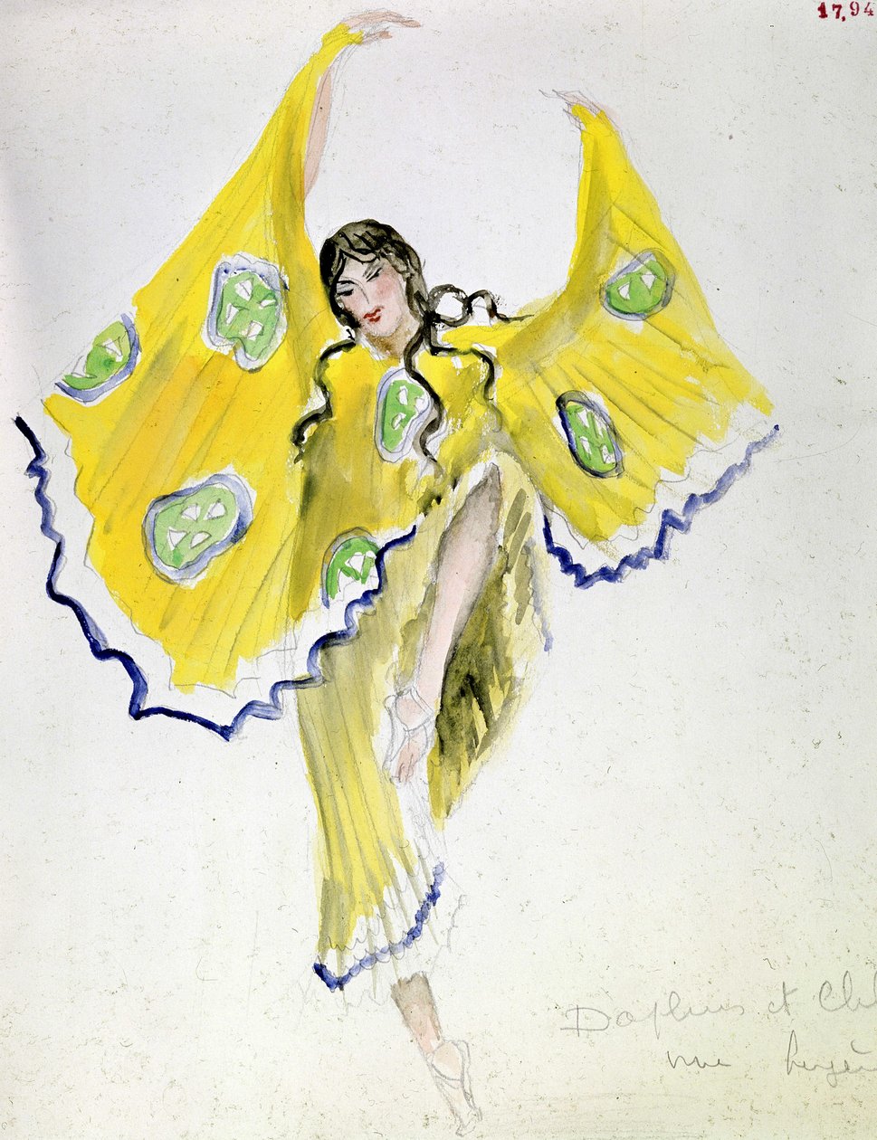 Bakst pásztorlánya: Michel Fokine „Daphnis és Chloé” jelmeze alkotó: Leon Bakst