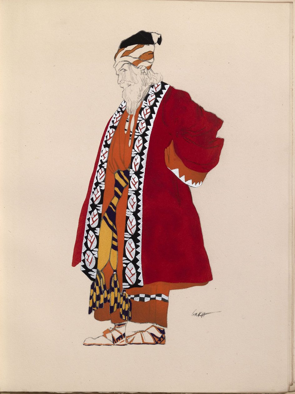 Jelmeztervezés alkotó: Leon Bakst