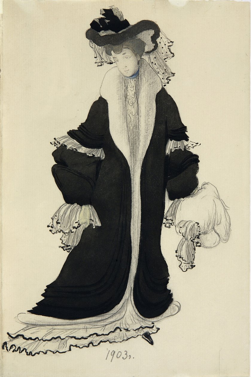 Bakst L.-né jelmezterve, 1903 alkotó: Leon Bakst