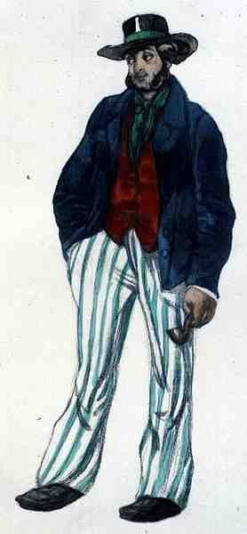 Jelmez a tengerésznek, a The Fantastic Store-ból alkotó: Leon Bakst