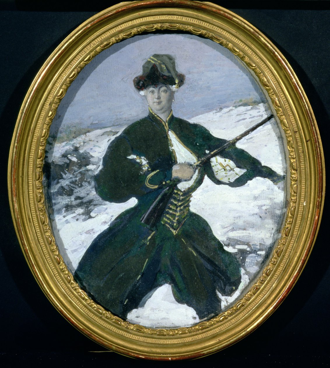 Erzsébet császárné (1709-61) Vadászat, 1902 alkotó: Leon Bakst