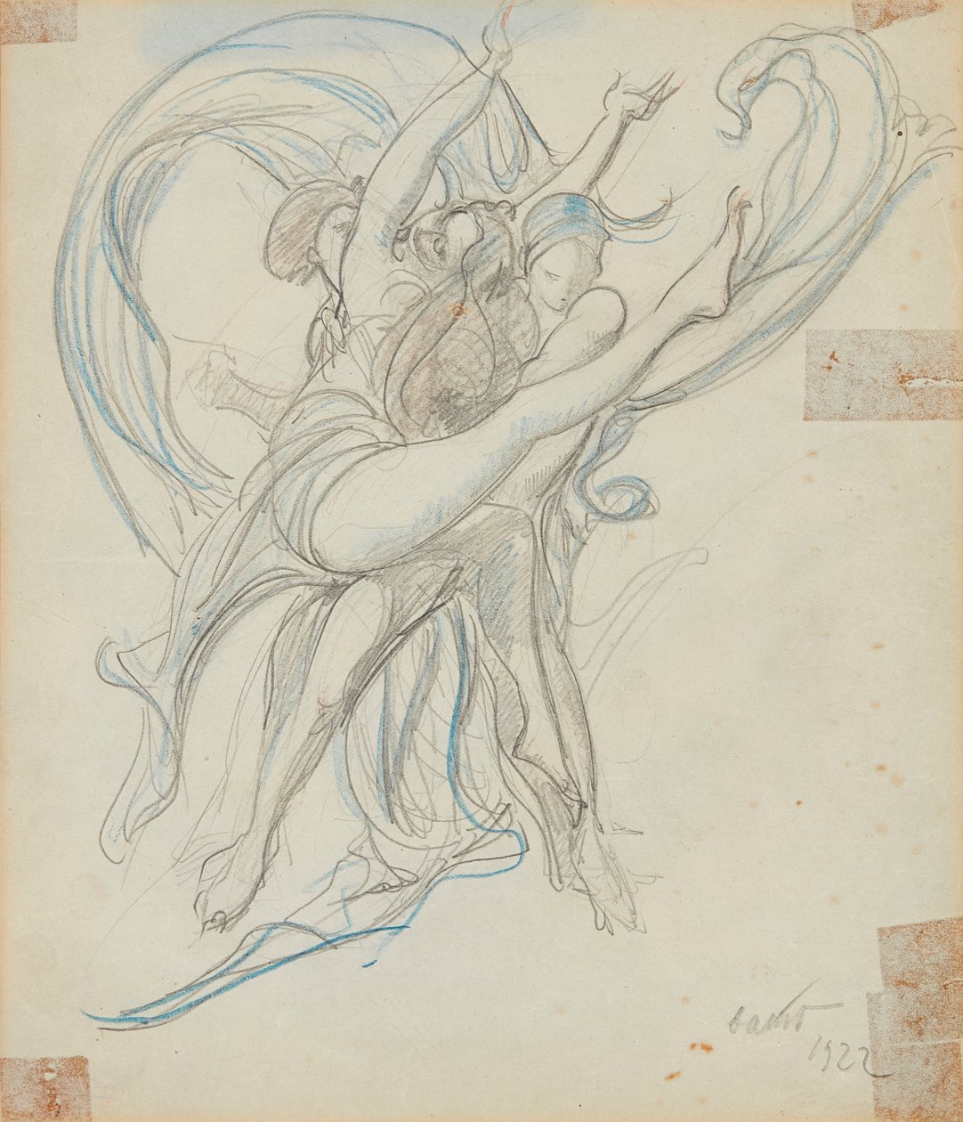 Táncosok Csoportja alkotó: Leon Bakst