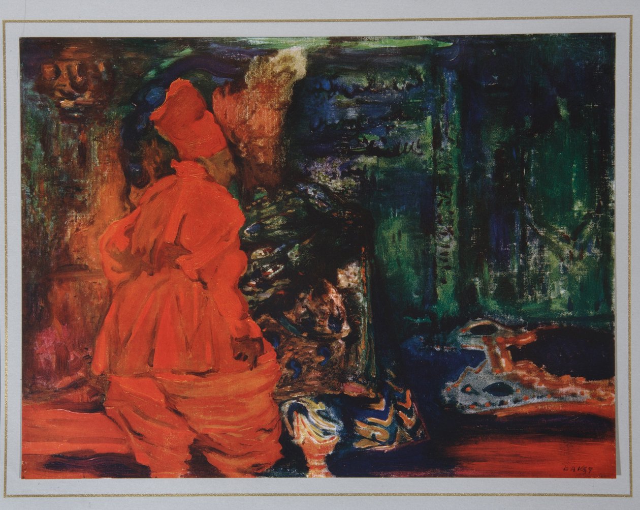 Harems Secret. N. Rimszkij-Korszakov balett Scheharazade c. 1910 alkotó: Leon Bakst