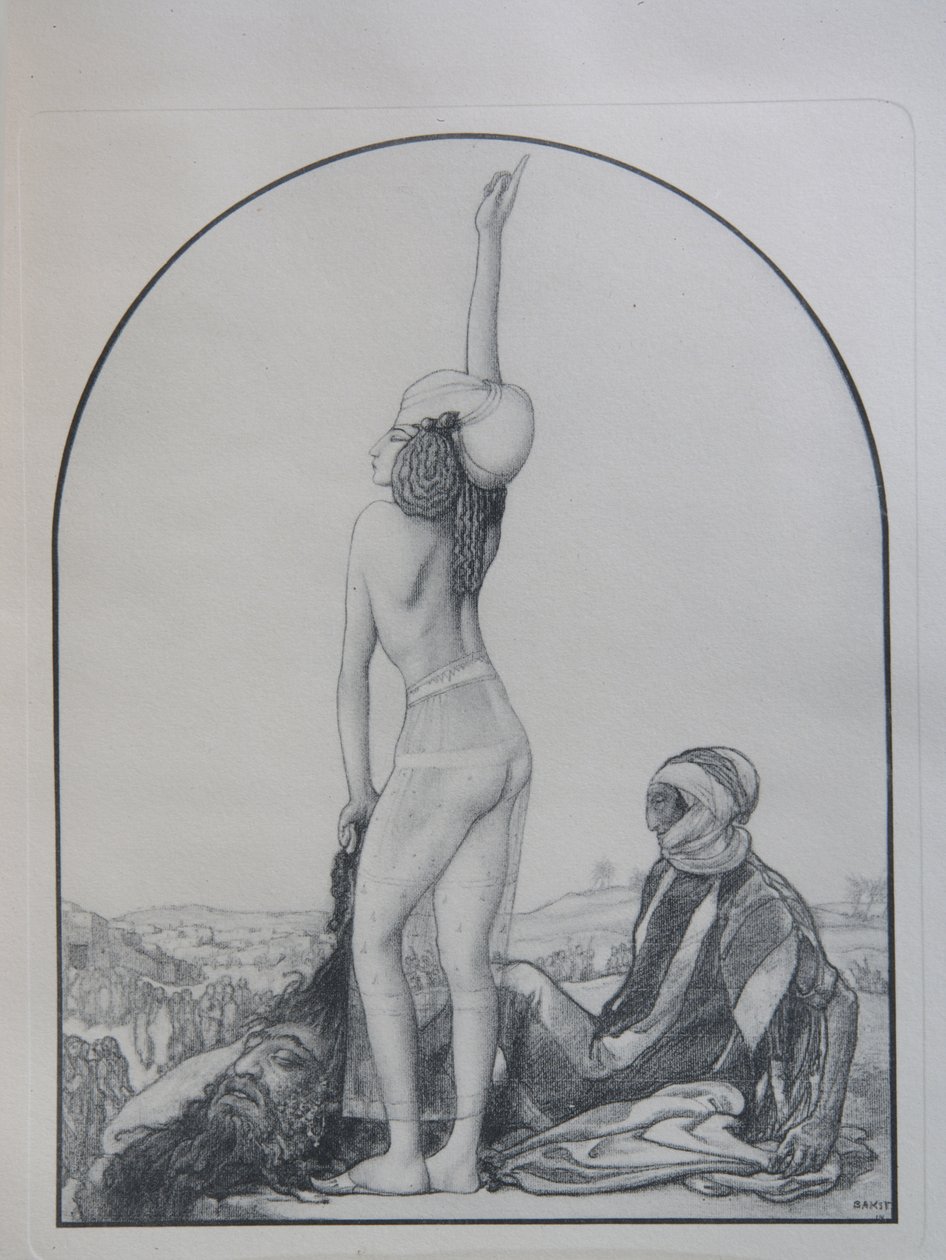 Bethulia Judit alkotó: Leon Bakst