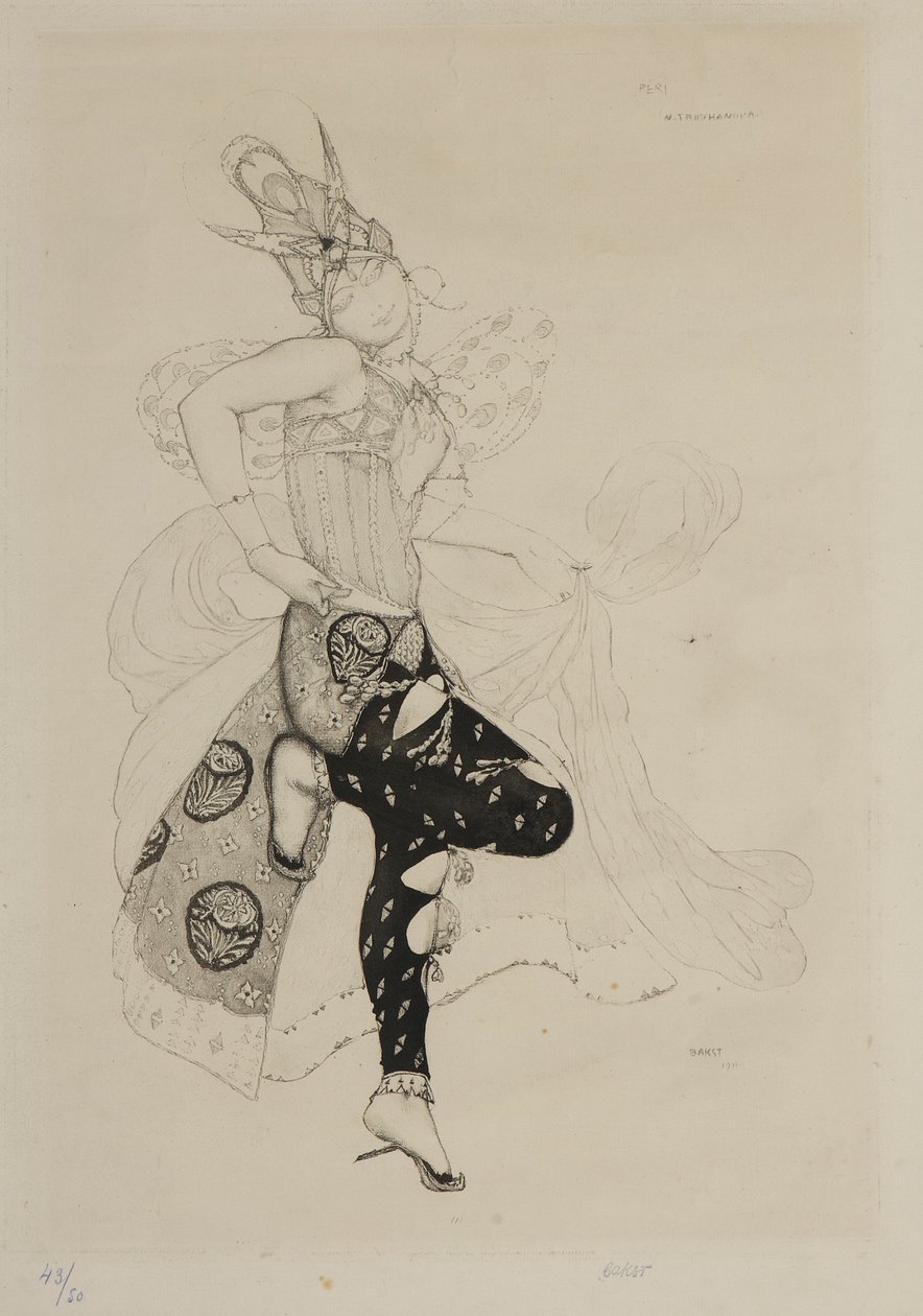 La Péri alkotó: Leon Bakst