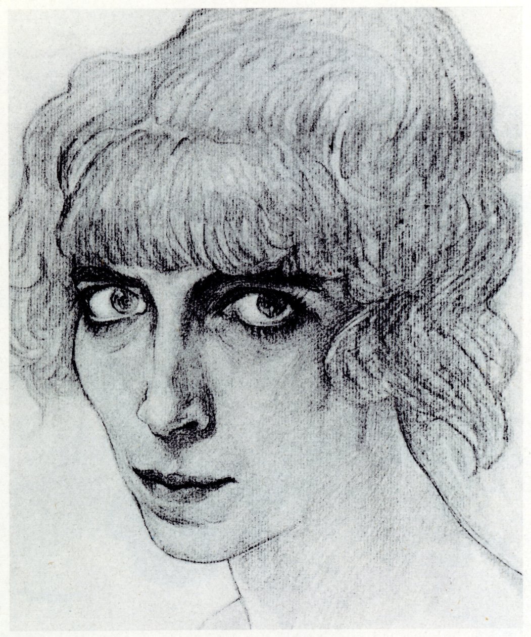 Marchesa Luisa Casati portréja, 1912 alkotó: Leon Bakst