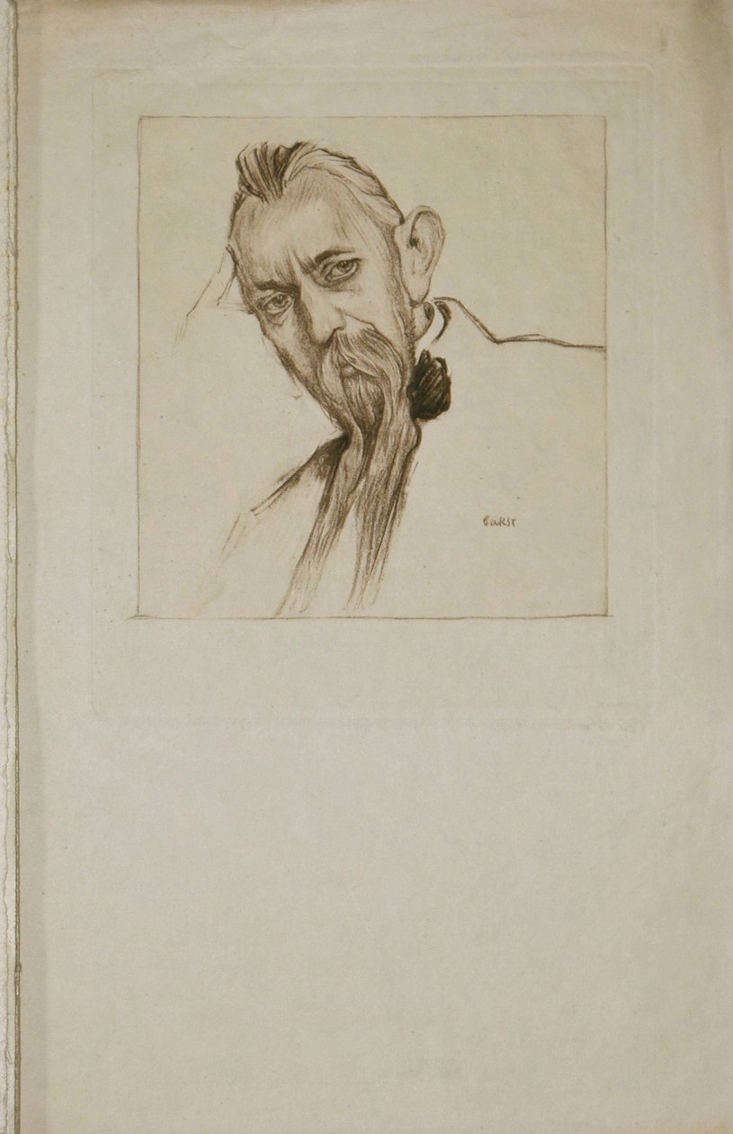 Sebastien Voirol portréja 1870-1930, 1913. alkotó: Leon Bakst