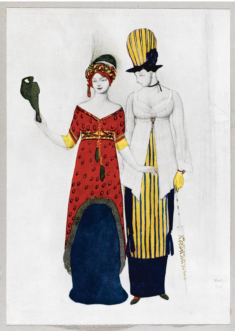 Léon Bakst dekoratív művészete, London: The Fine Art Society, 1913, 1913 alkotó: Leon Bakst