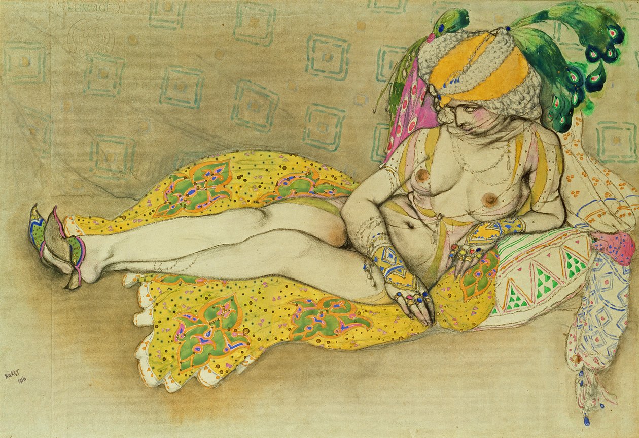 A Sárga Szultána alkotó: Leon Bakst