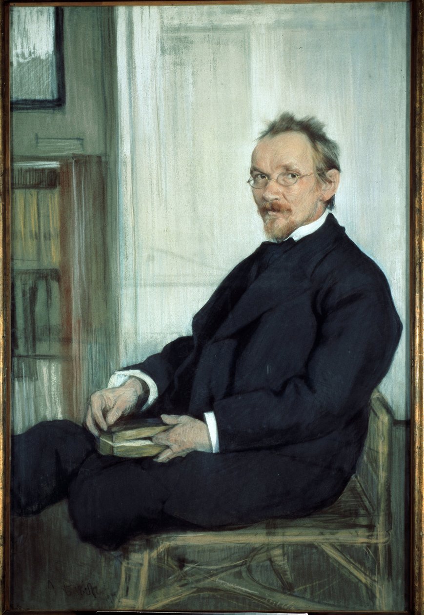 Vaszilij (Vaszilij) Vasziljevics Rozanov (1856-1919) író és filozófus portréja alkotó: Leon Bakst