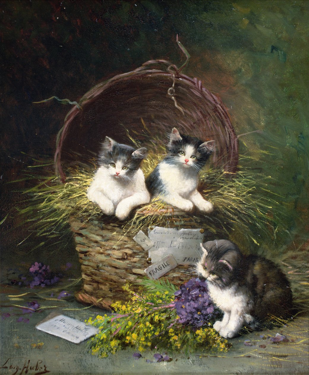 Szünet alkotó: Leon Charles Huber