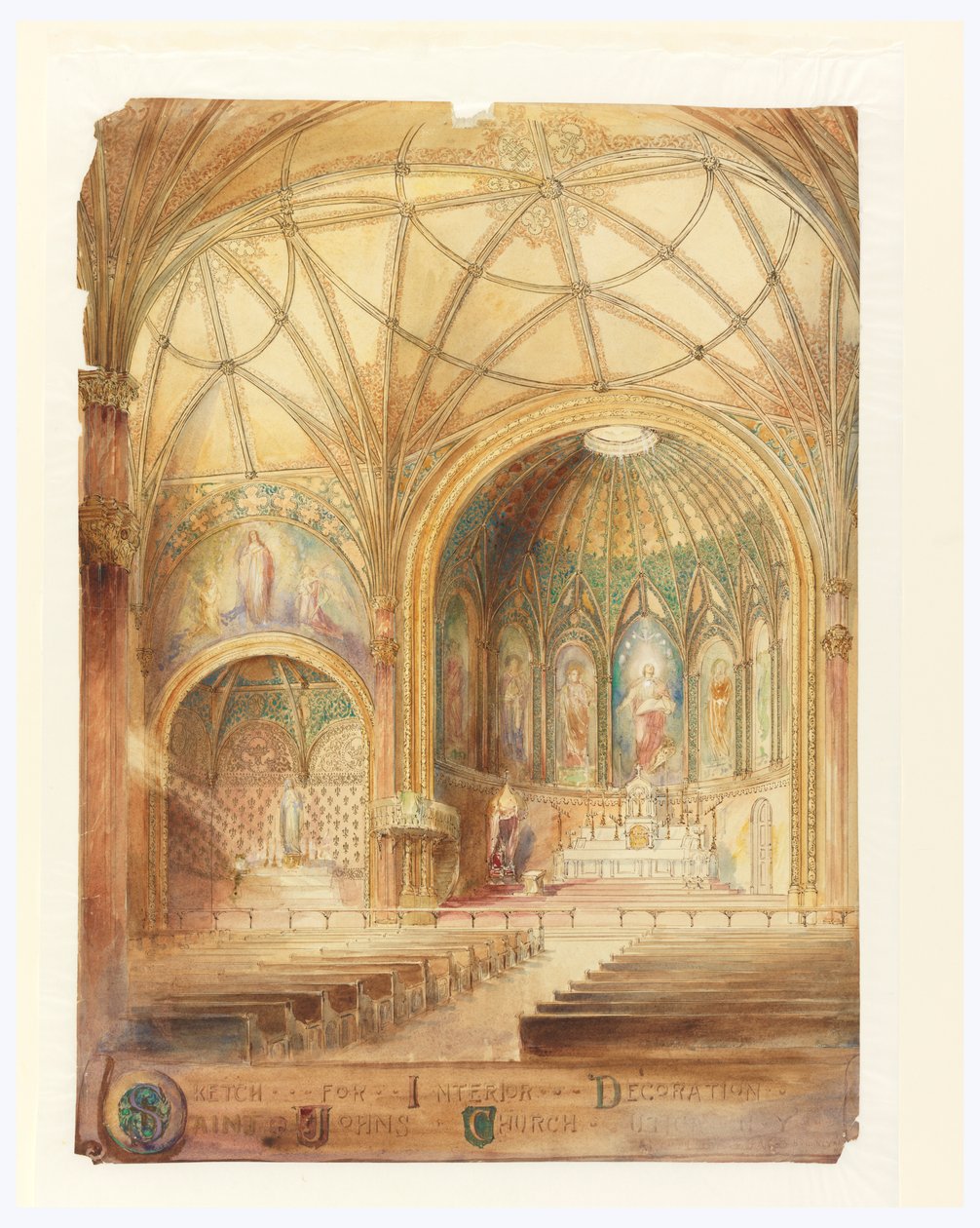 Belső rendering, St. John