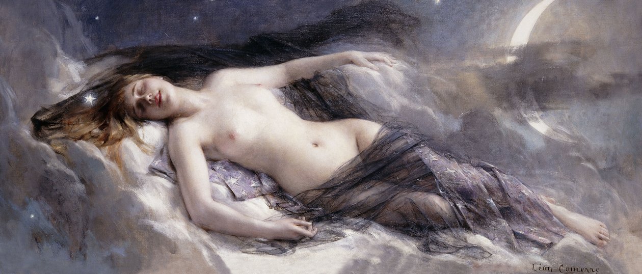 Luna, alkotó: Leon Francois Comerre