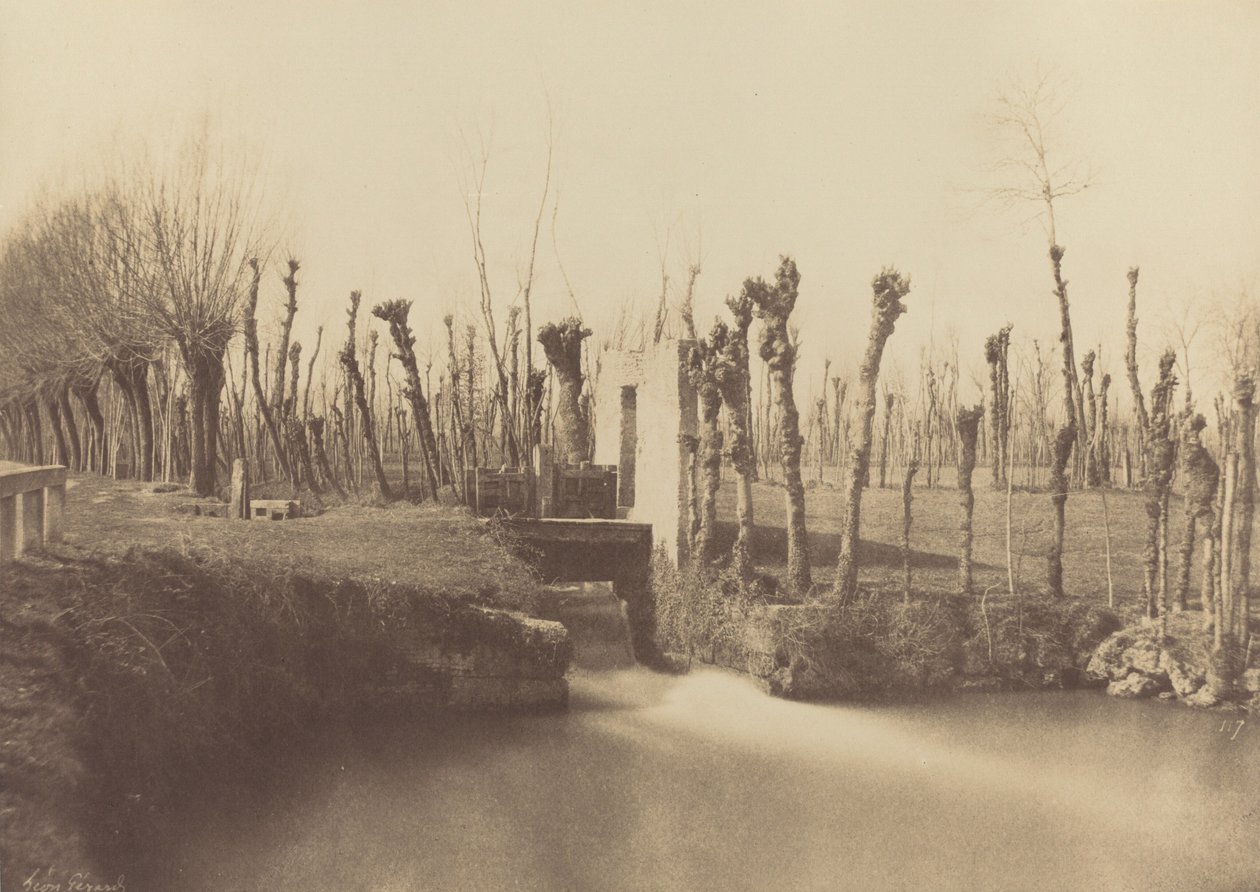 Tájkép, Montebello,c. 1860 (fotó) alkotó: Léon Gérard