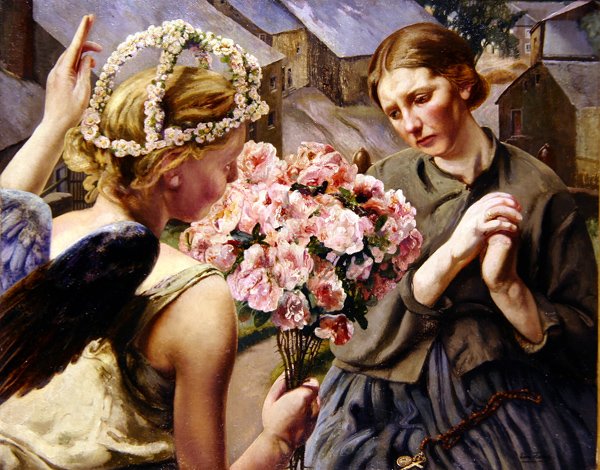 A fájdalmas angyali üdvözlet alkotó: Leon Henri Marie Frederic