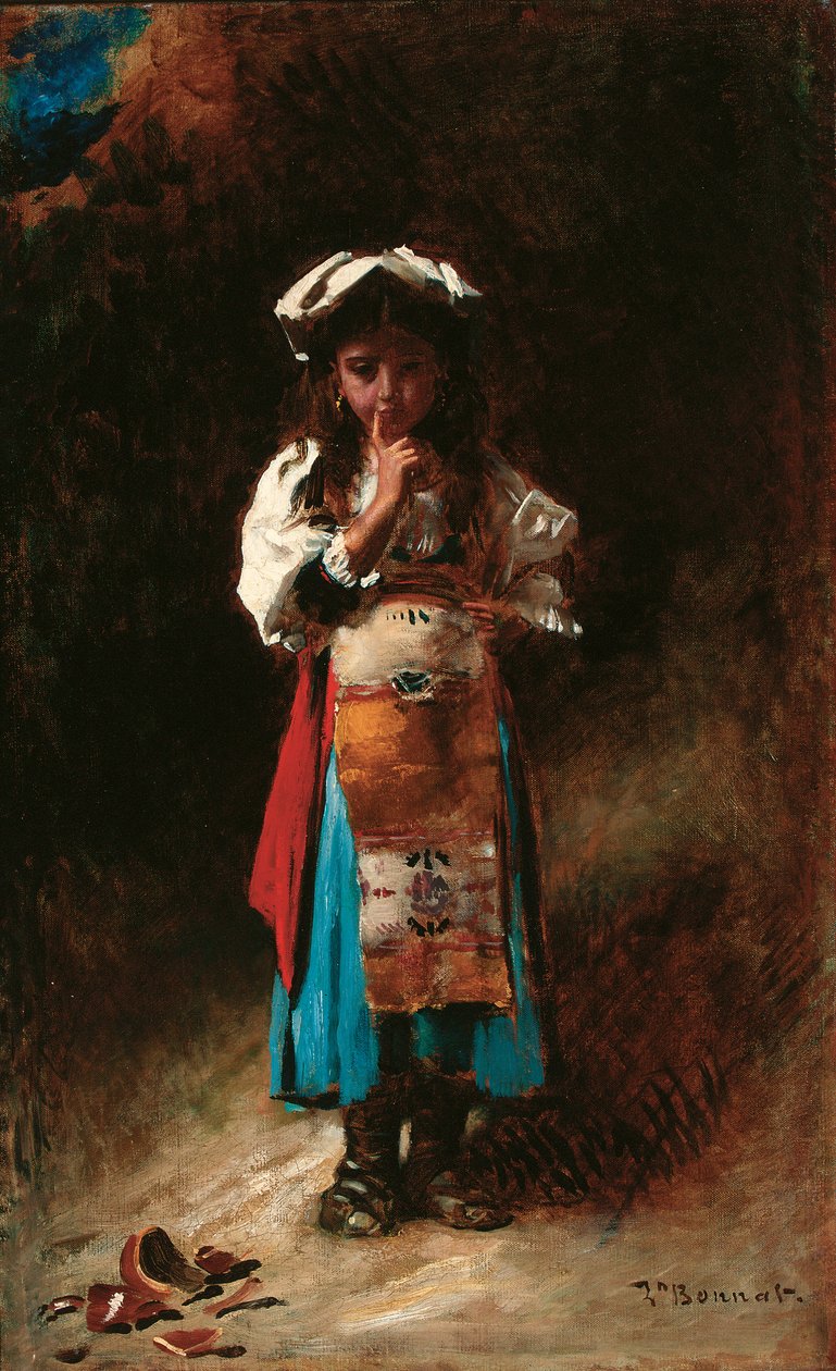 A törött kancsó (olaj, vászon) alkotó: Leon Joseph Florentin Bonnat