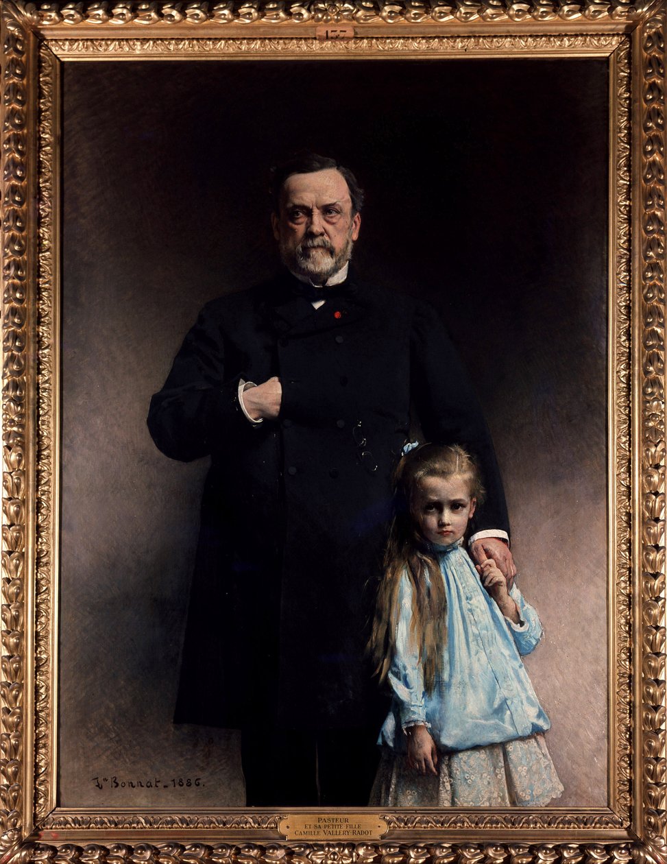 Louis Pasteur és unokája, Camille Vallery Radot – Bonnattól alkotó: Leon Joseph Florentin Bonnat