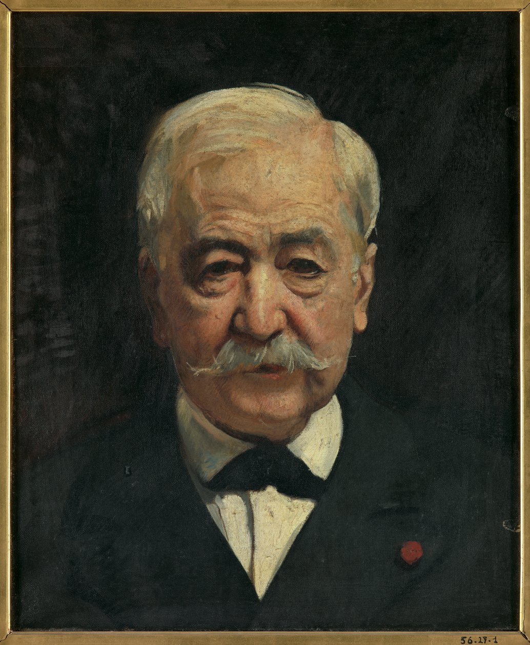 Ferdinand de Lesseps portréja alkotó: Leon Joseph Florentin Bonnat