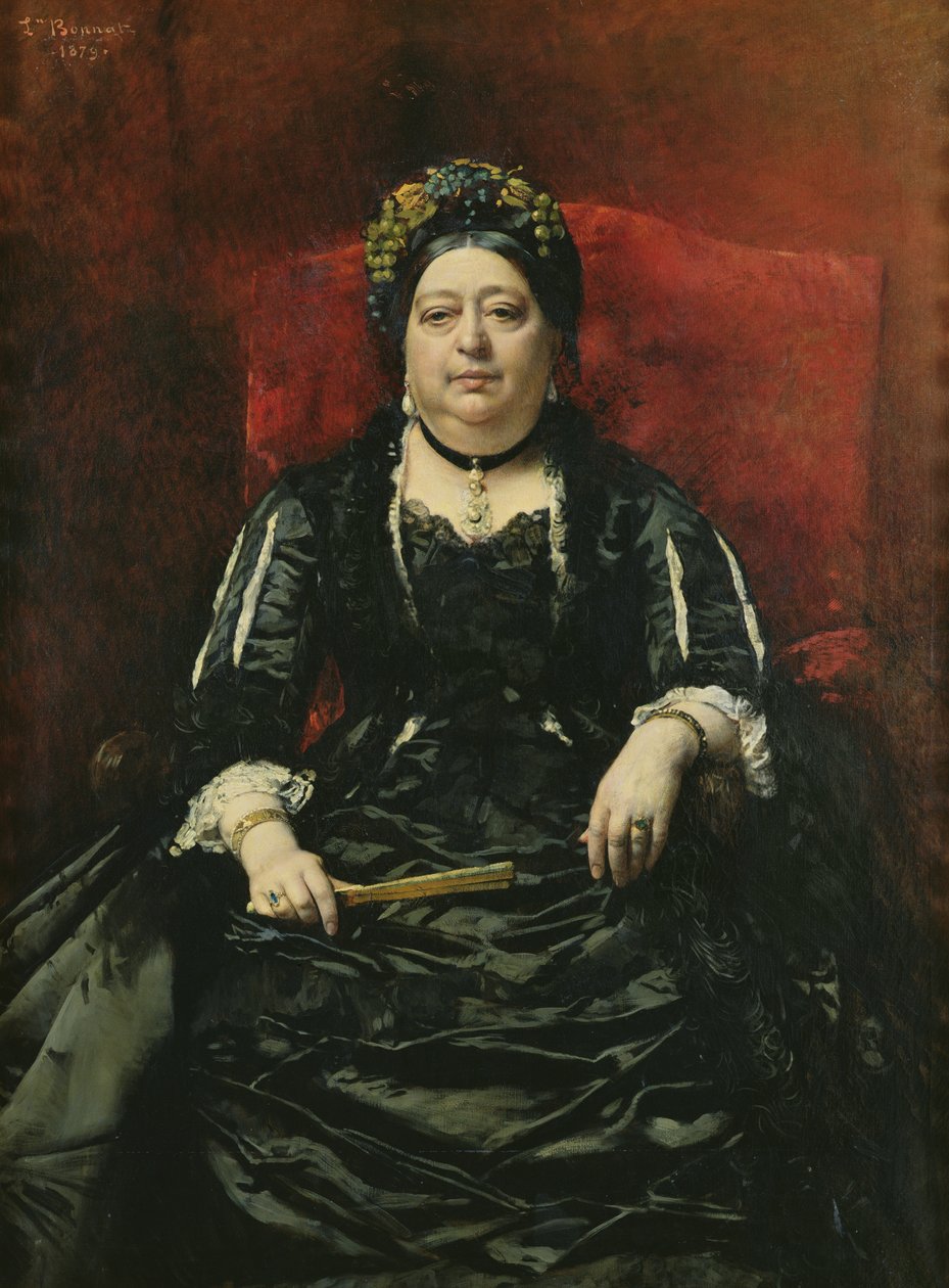 Madame Leopold Stern portréja, 1879 alkotó: Leon Joseph Florentin Bonnat