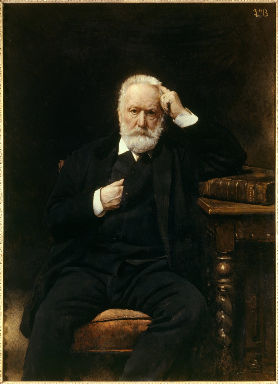 Victor Hugo francia író portréja (1802-1885) Leon Joseph Bonnat (1833-1922) festménye 19. századi Versailles, Musee du Chateau - Victor Hugo (1802-1885) francia író portréja. Leon Joseph Bonnat (1833-1922) festménye alkotó: Leon Joseph Florentin Bonnat