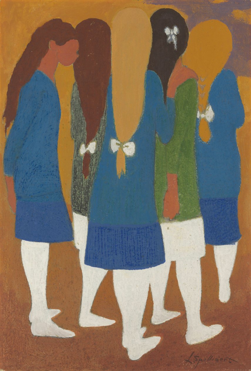 Fehér harisnyás lányok alkotó: Leon Spilliaert