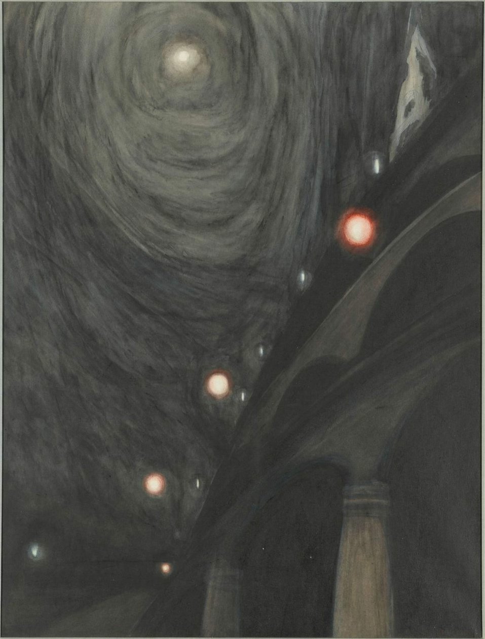Holdfény és fény, c. 1909. alkotó: Leon Spilliaert
