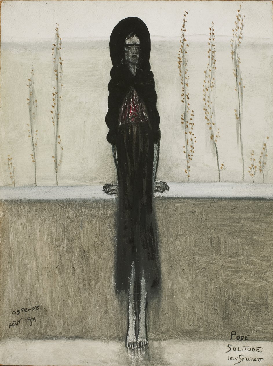 Pózolás, magány alkotó: Leon Spilliaert