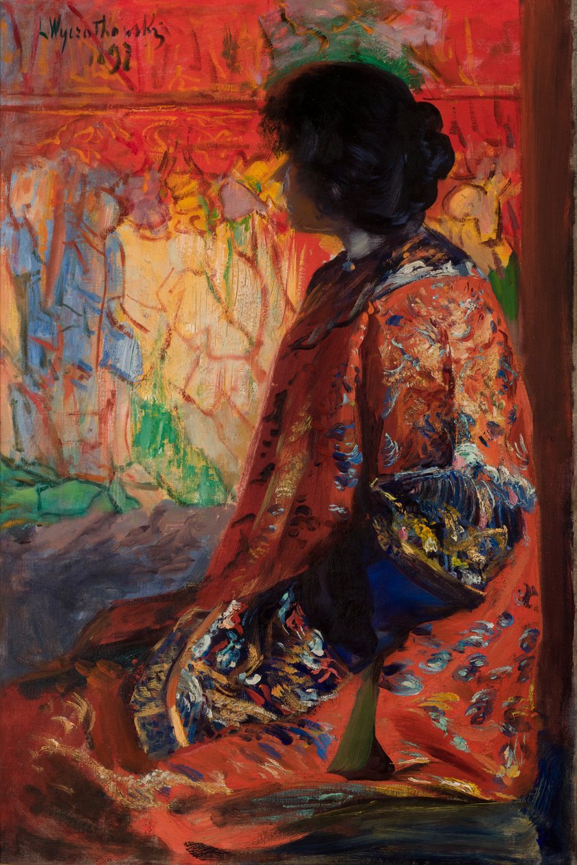 japán nő alkotó: Leon Wyczolkowski