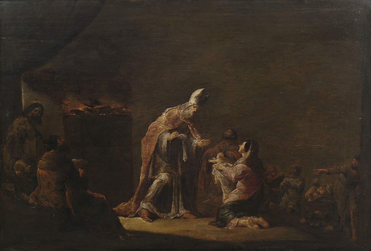 Bemutató a templomban alkotó: Leonard Bramer