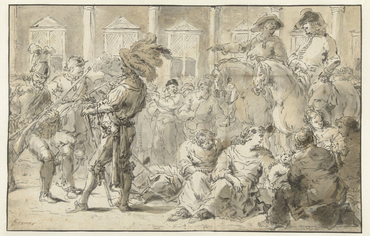 Delft milícia alkotó: Leonaert Bramer